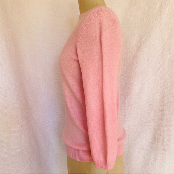 Pure Cashmere S/M baby pink sweater. EUC - Picture 3 of 6